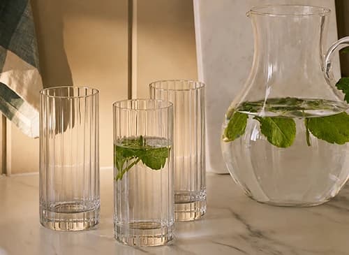Luigi Bormioli glassware