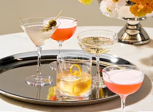 The Vintage List glassware