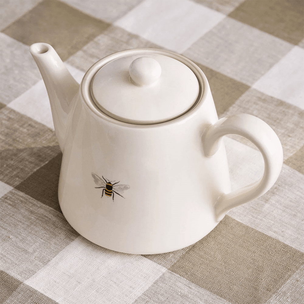 Bees Teapot, Natural