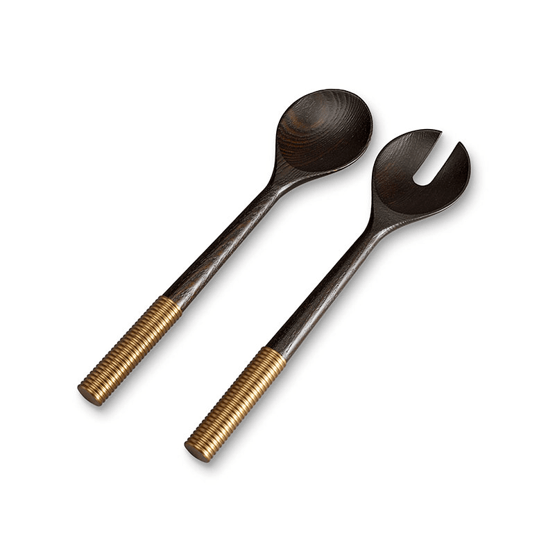 Alhambra Serving Set, Smoked Ash