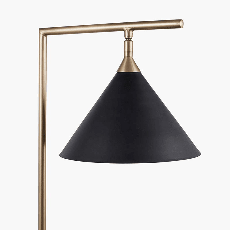 Zeta Floor Lamp, Matt Black