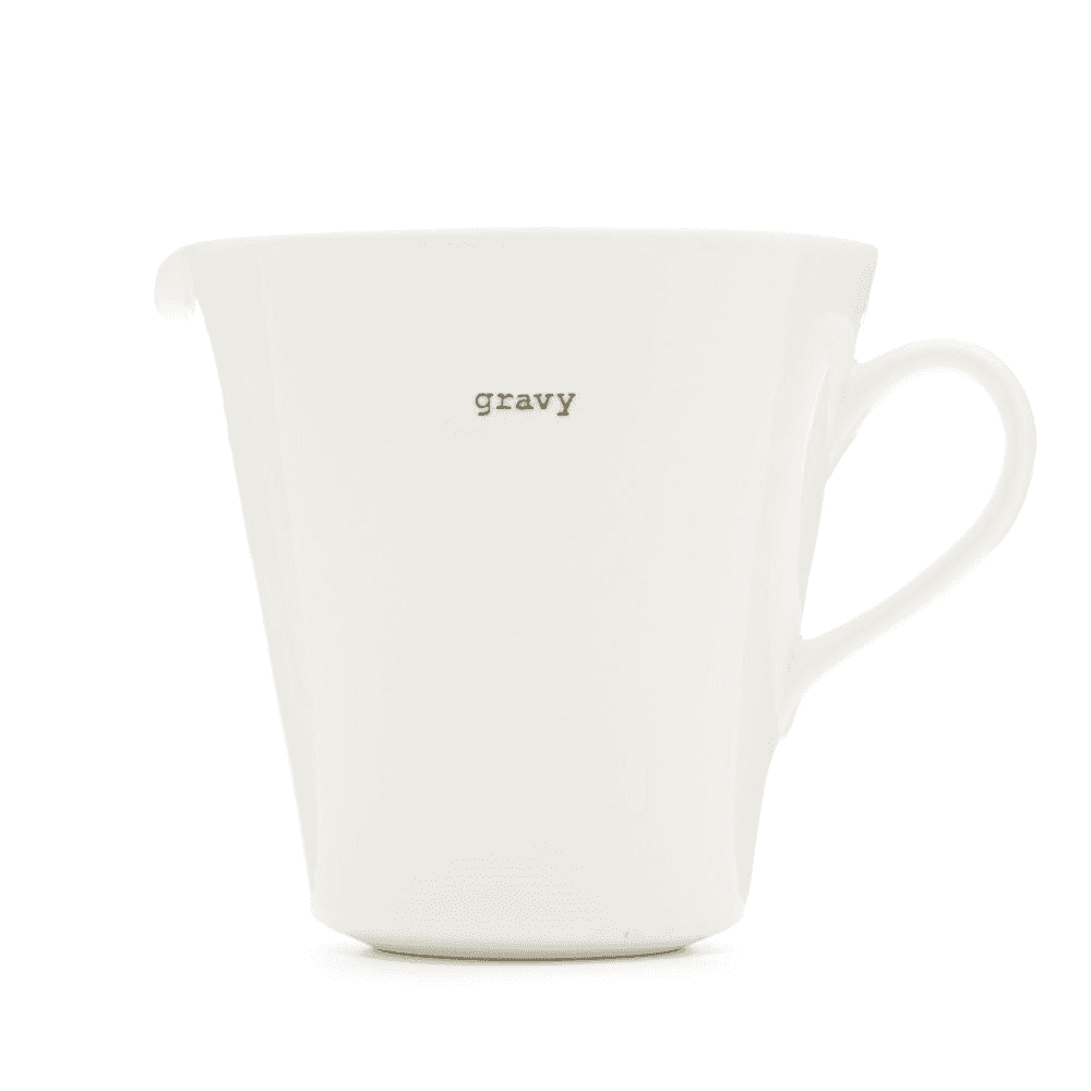 Word Ceramic Jug, "Gravy"