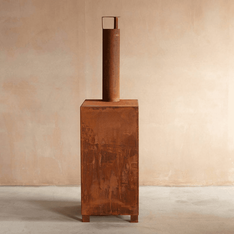 Outdoor Heater and pizza oven, Rust