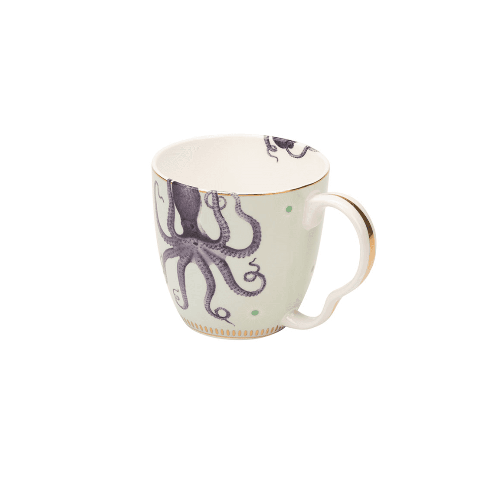 Octopus Mug, Blue