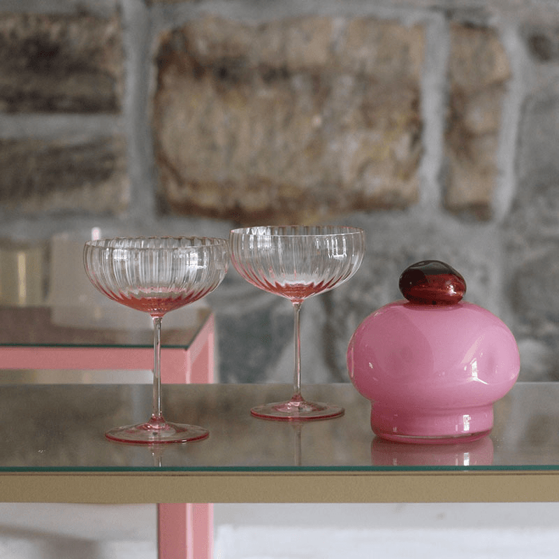 Lyon Set of 2 Champagne Saucers