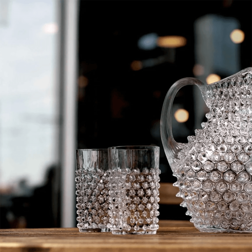 Hobnail Set of 6 Tumblers
