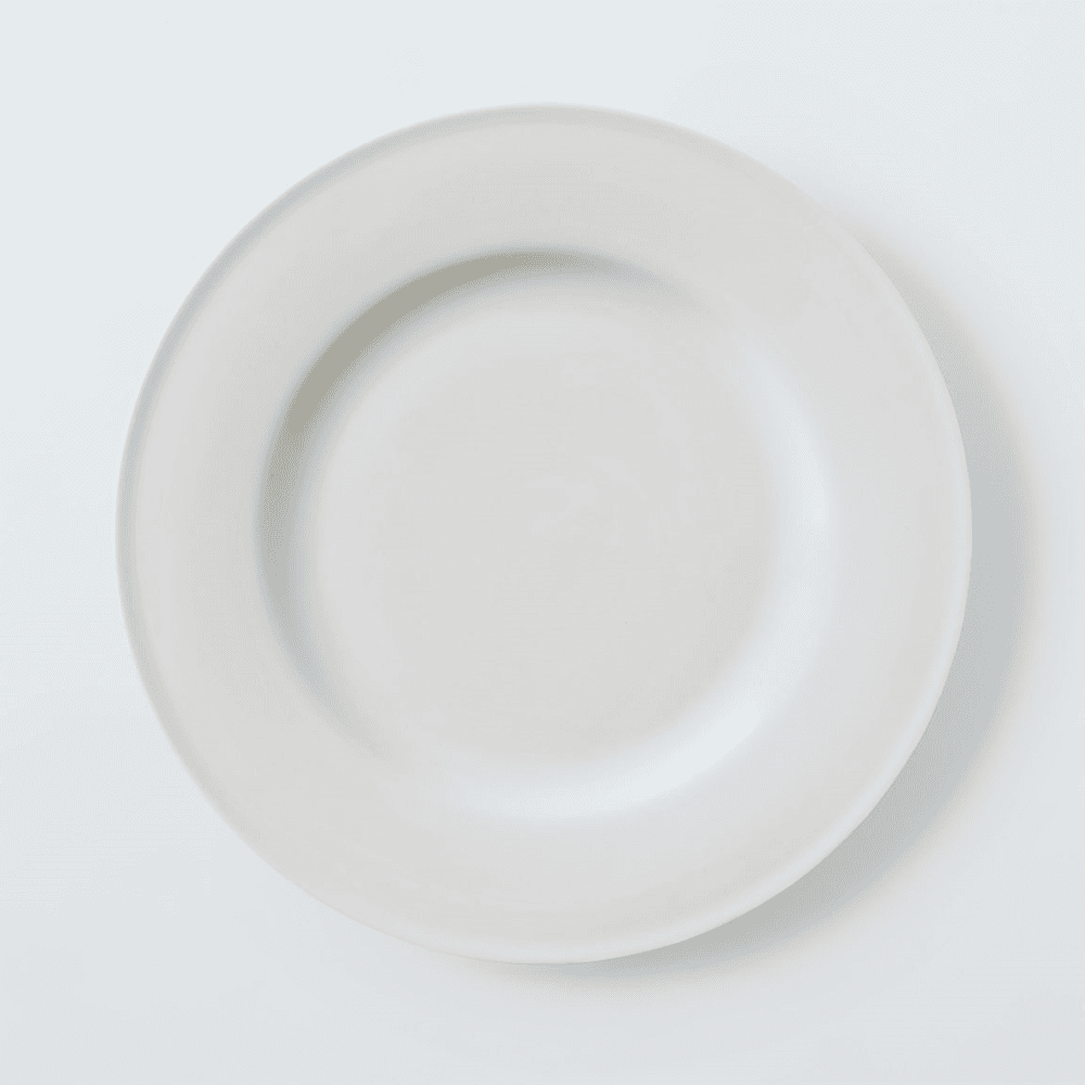 Queensberry Hunt Cupola Dessert Plate, White