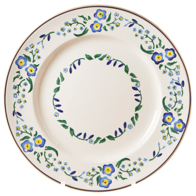 Forget Me Not Dinner Plate