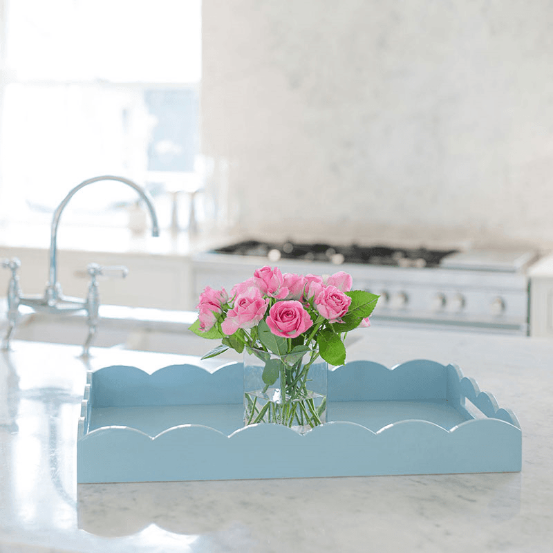 Lacquered Scallop Tray