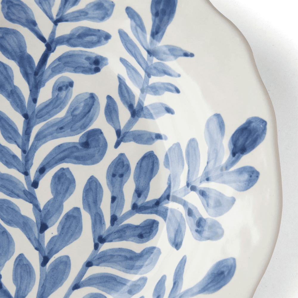 Leaf Bowl, Blue