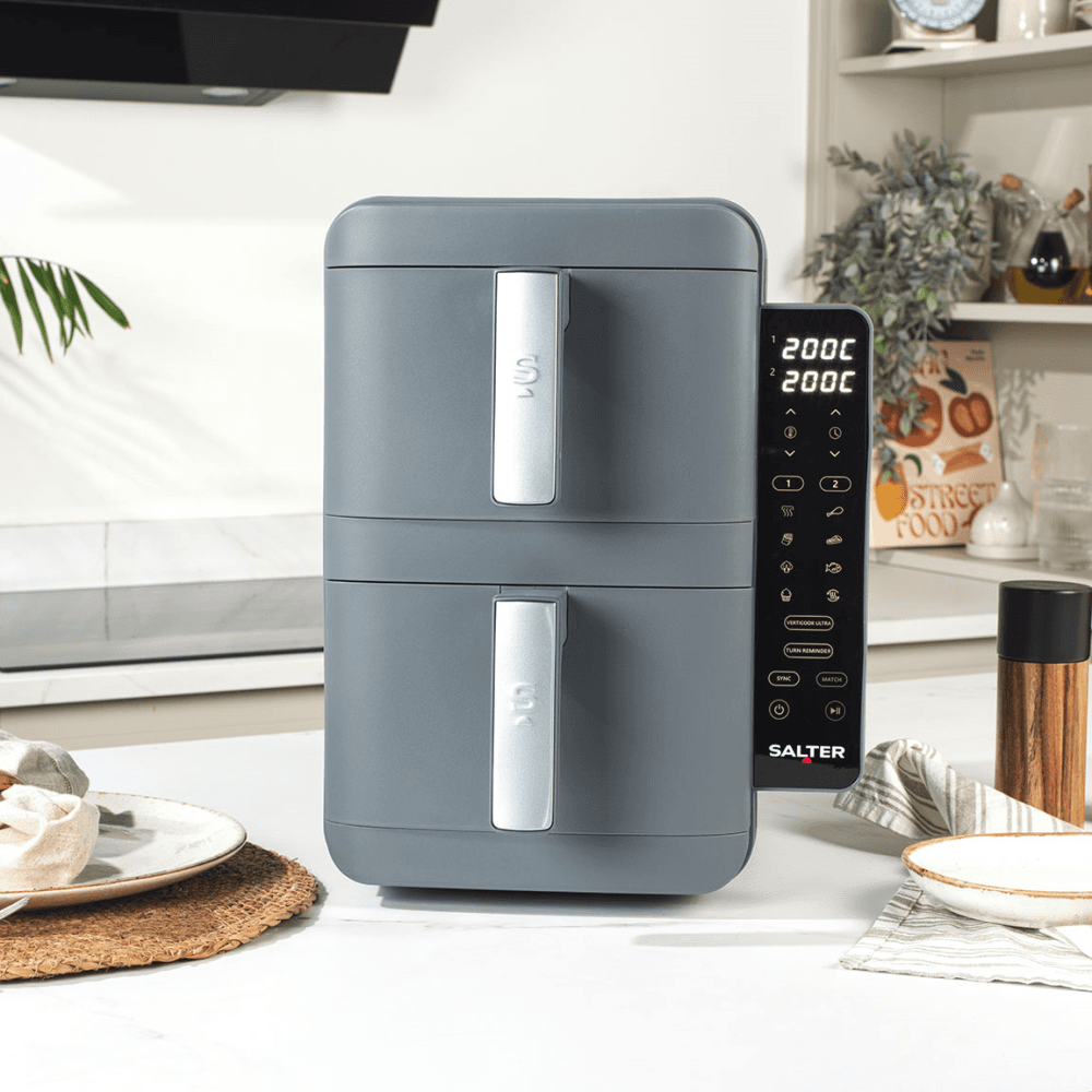 Toronto VertiLayer Stack Air Fryer, Grey