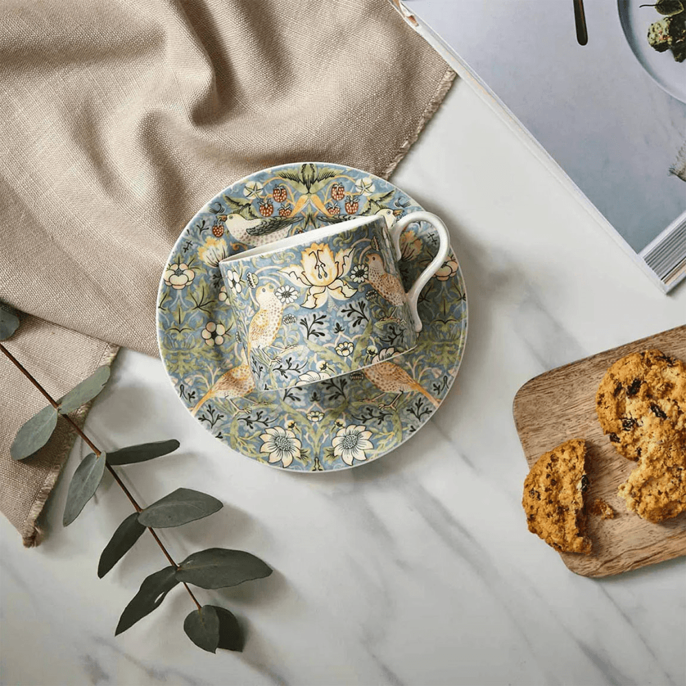 Morris & Co Teacup and Saucer