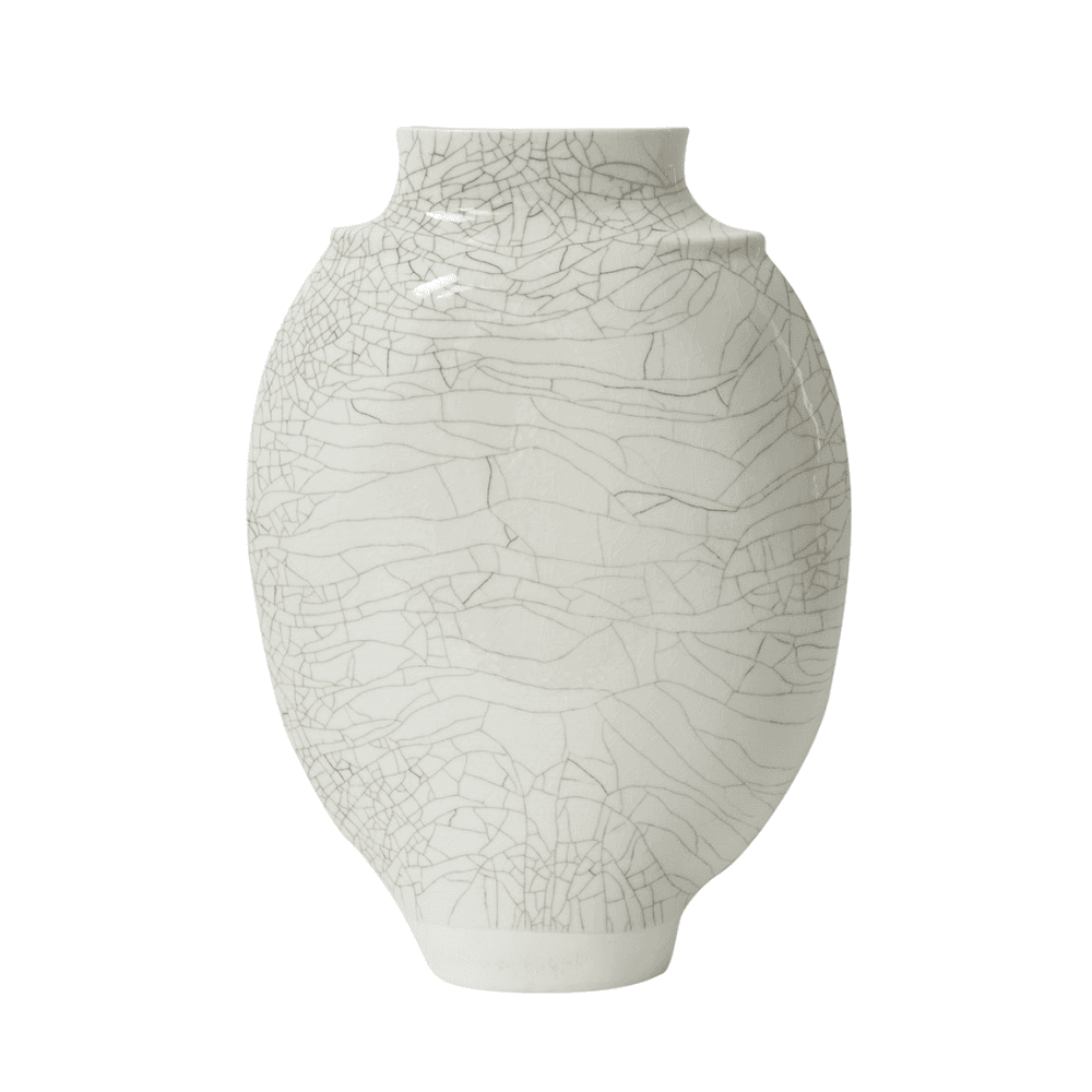 Artisan Vase No1, Quartz Craquelle