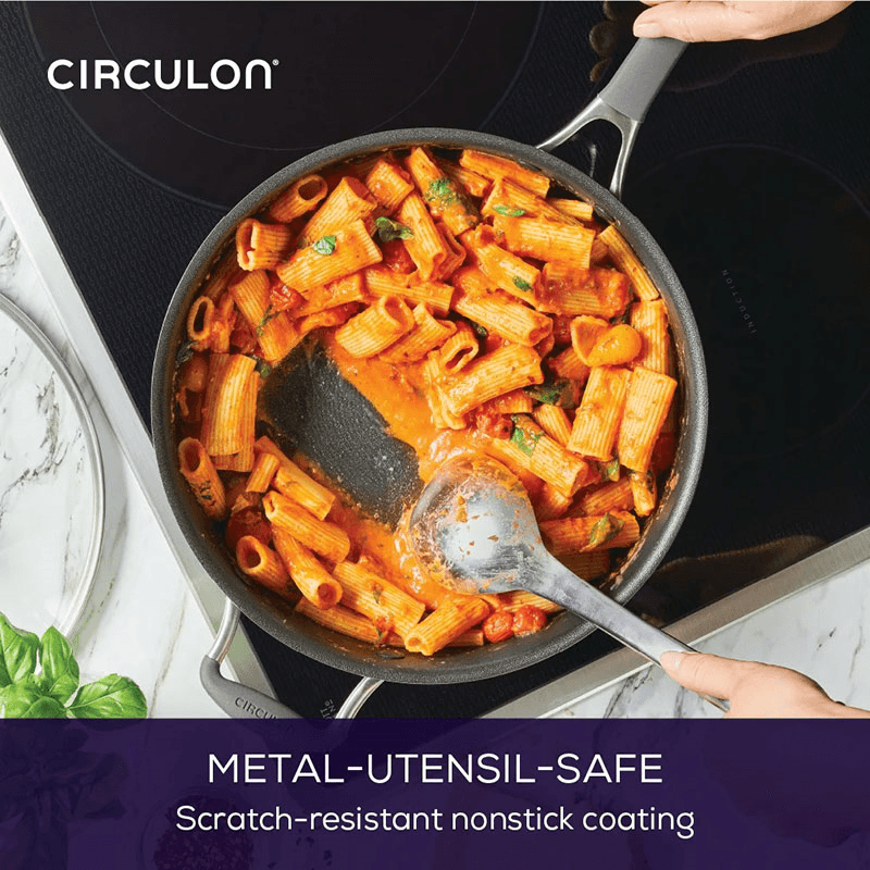 A1 Scratch Defence Chef's Pan, Grey