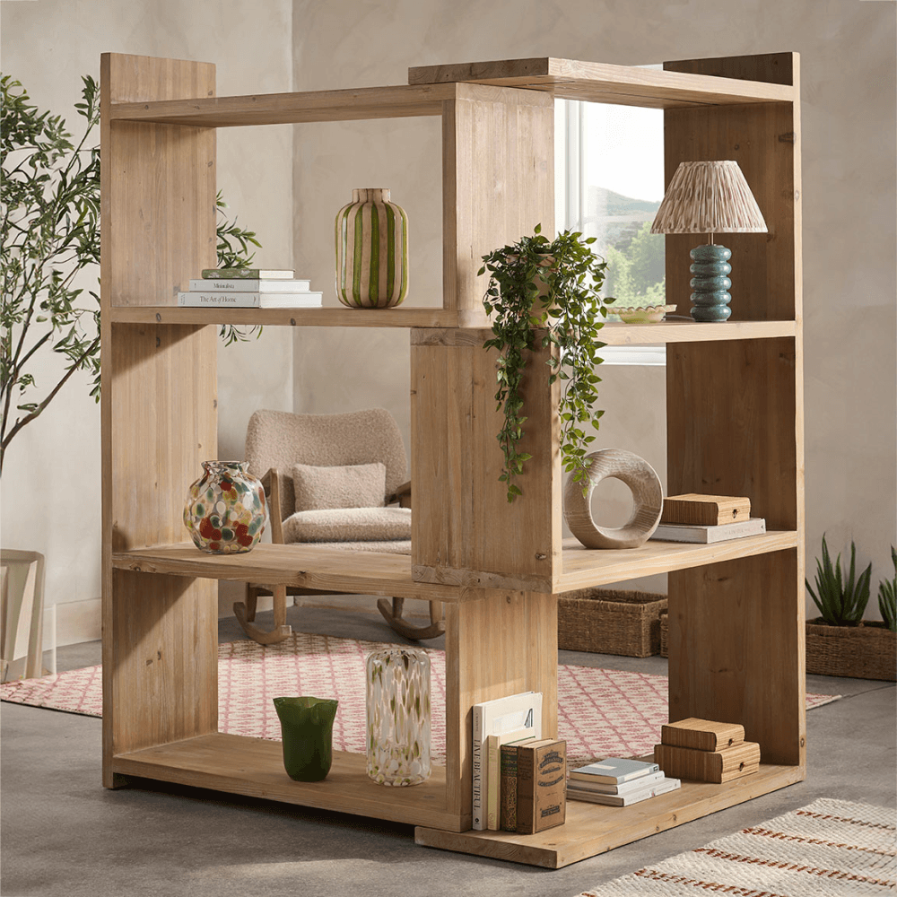 Halds Adjustable Shelf Unit, Natural
