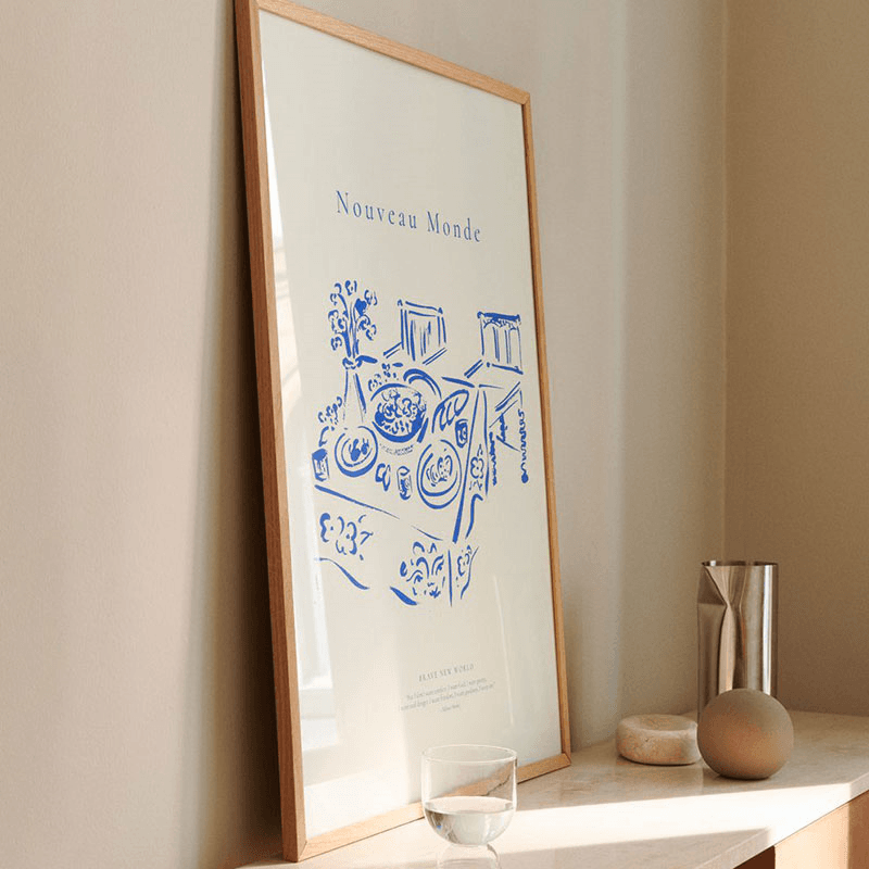 Lucrecia Rey Caro Nouveau Monde Print