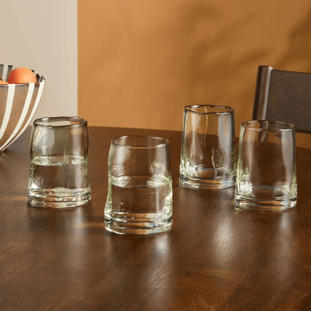 Travellers Rest Set of 4 Tumblers, Green