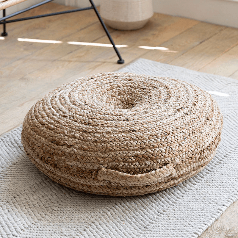Cerney Floor Cushion, Natural
