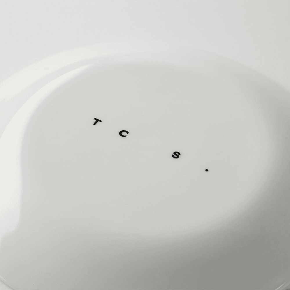 Arc Bone China Side Plate, White