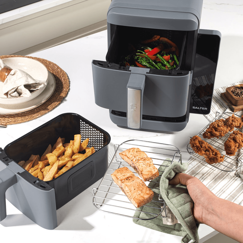Toronto VertiLayer Stack Air Fryer, Grey