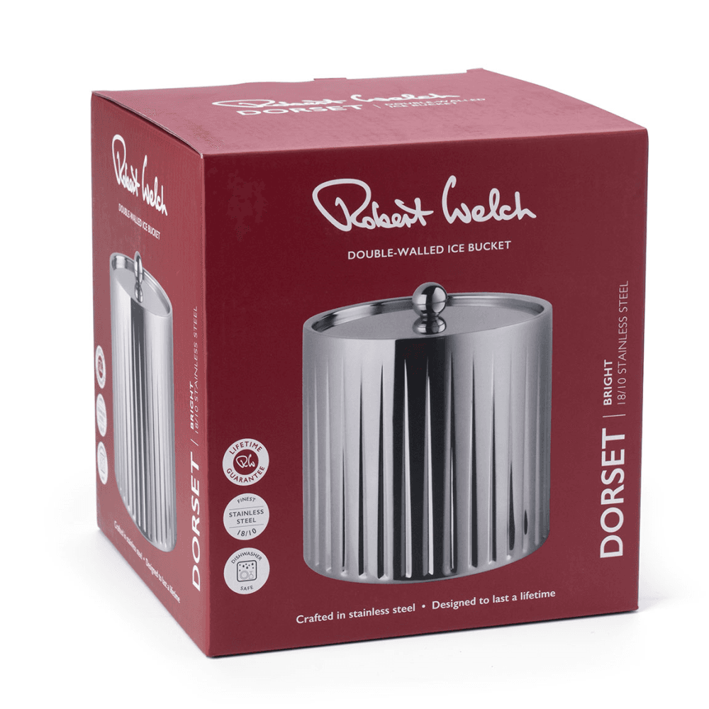 Dorset Double Walled Ice Bucket & Lid, Stainless Steel