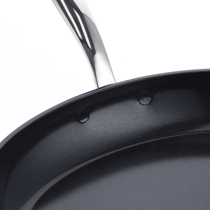 Barcelona Pro Non-Stick Oval Fishpan, Black
