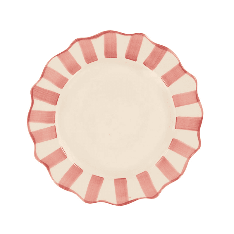Scalloped Dinner Plate