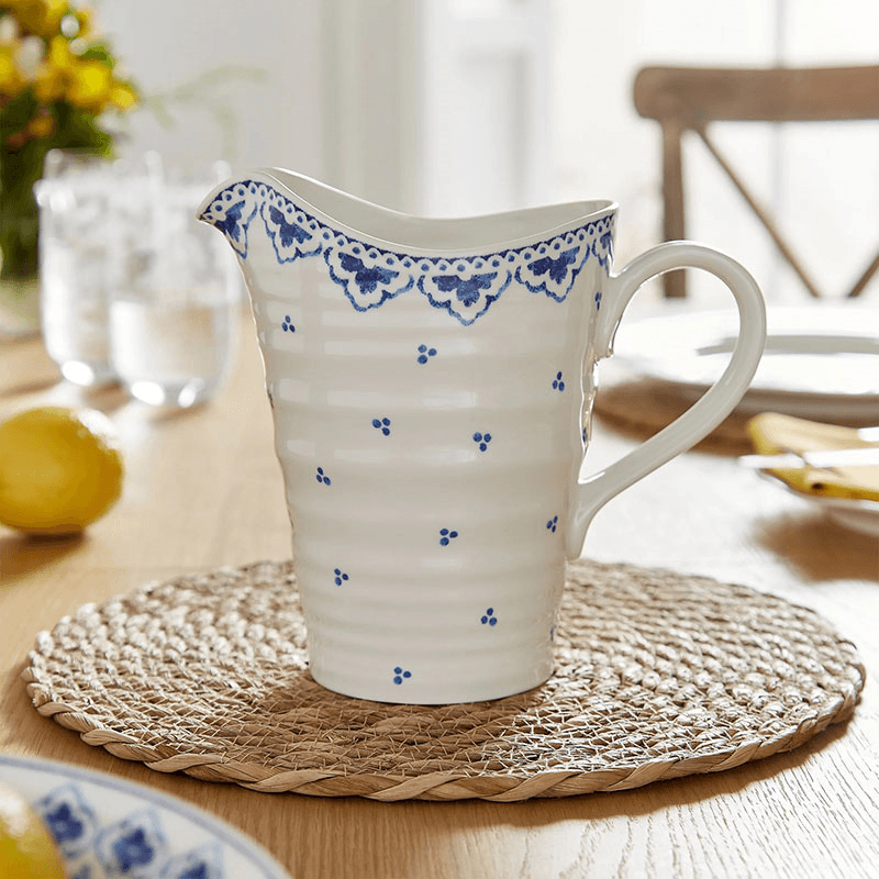 Blue Pitcher