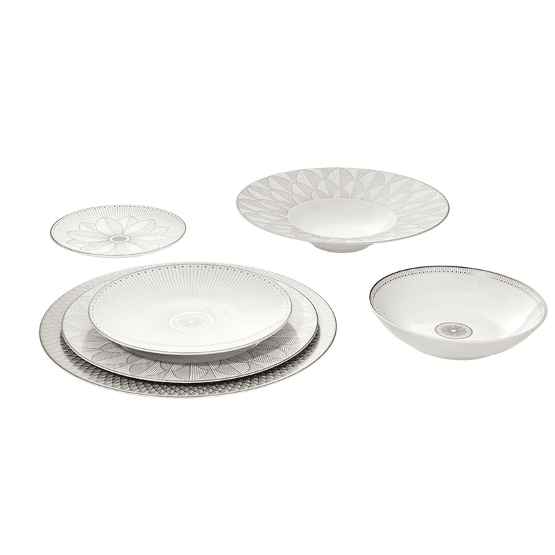 Malmaison Impériale Soup Bowl, Platinum