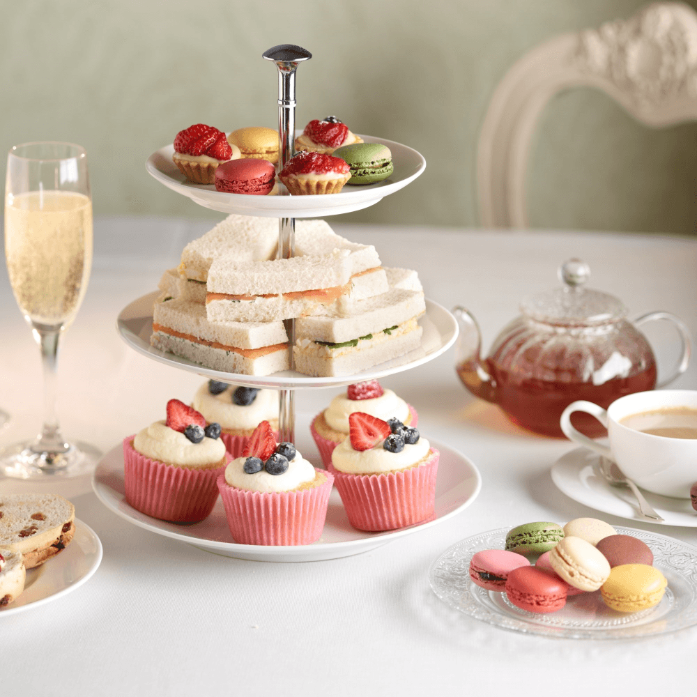 Champagne tea for two