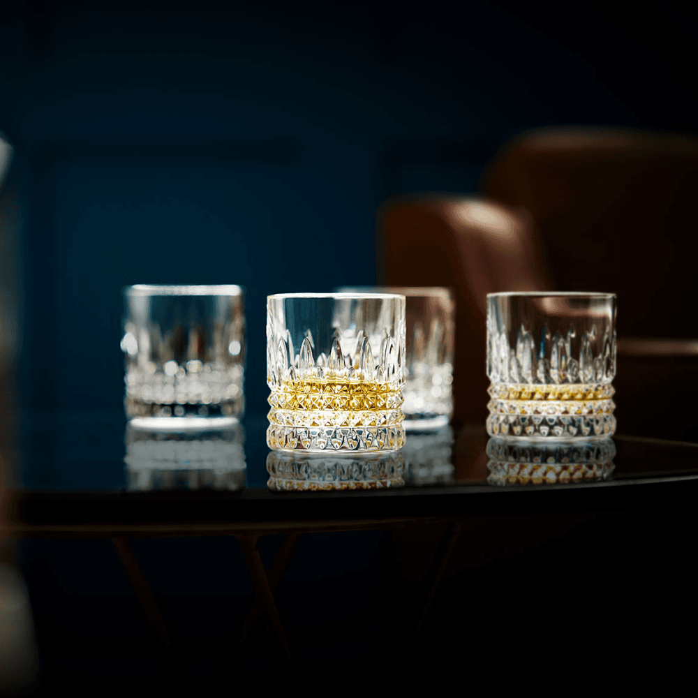 Lismore Diamond Set of 4 Tumblers, Clear