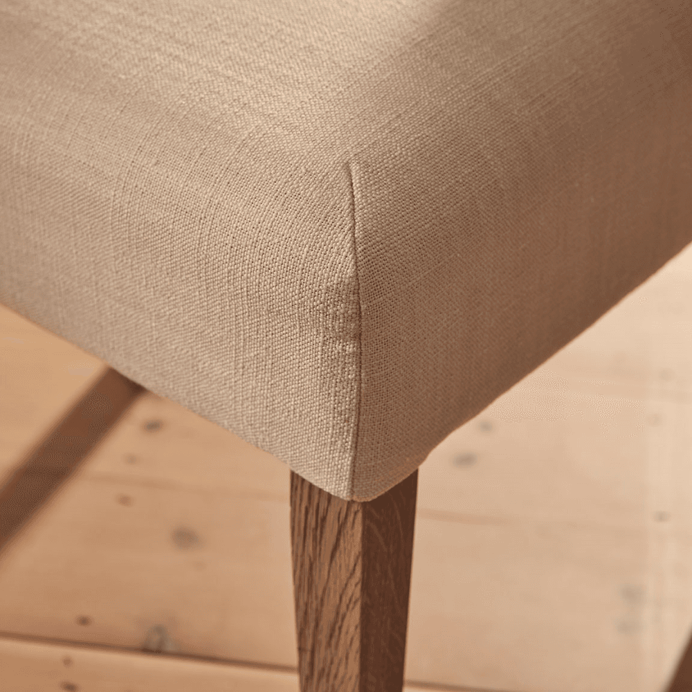 Flen Set of 2 Dining Chairs, Cream