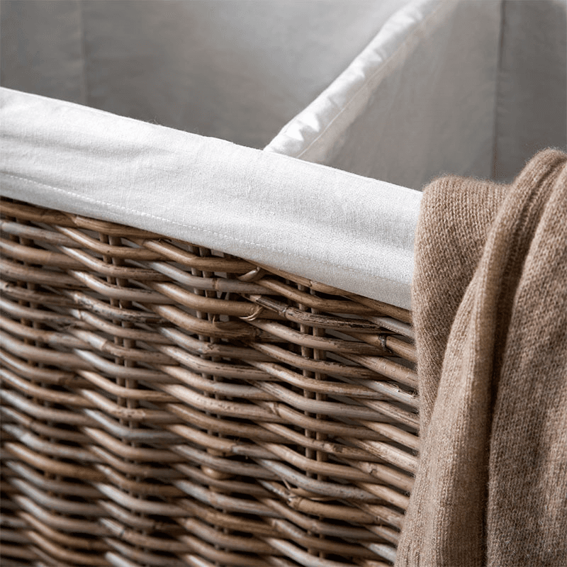 Kubu Laundry Basket, Natural