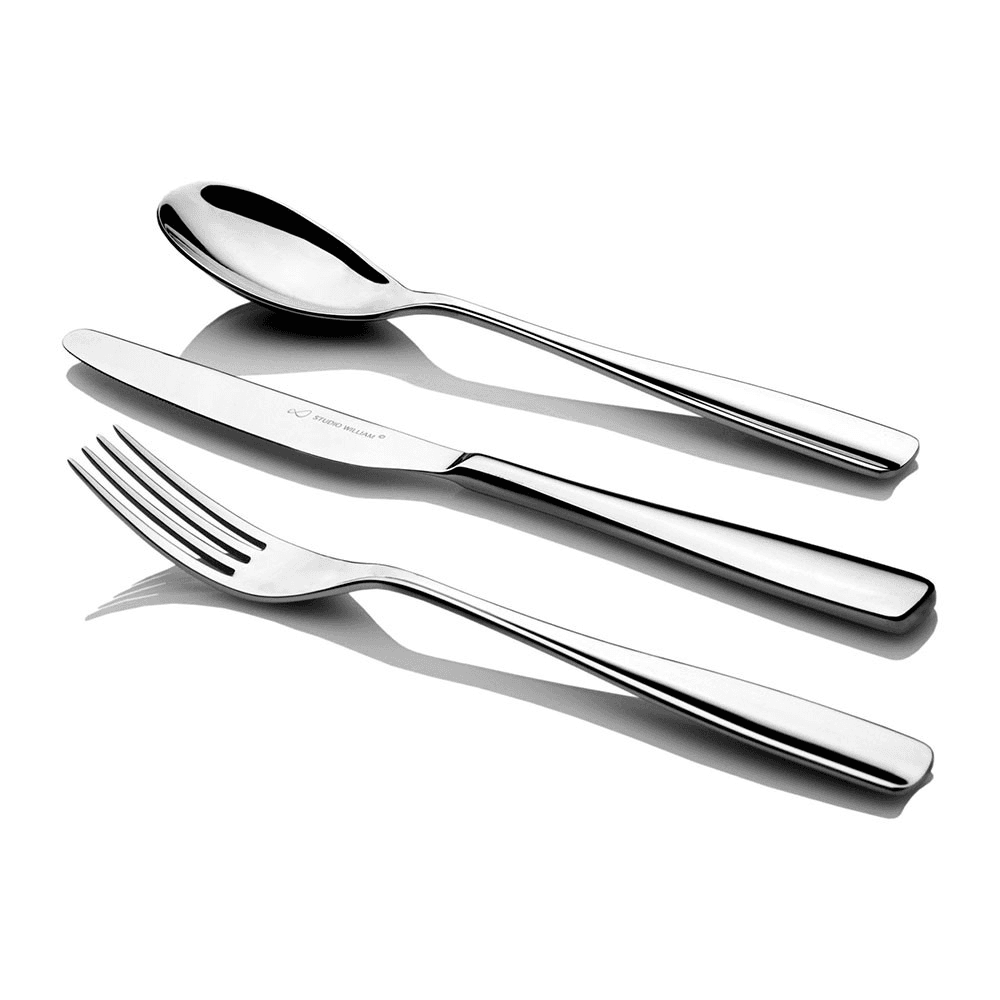 Redwood 42 Piece Cutlery Set, Mirror Finish Stainless Steel