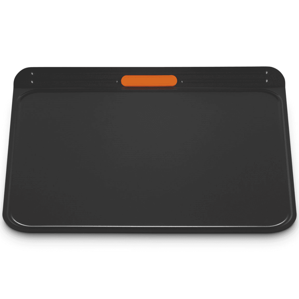 Rectangular Shallow Roasting Tray, Satin Black