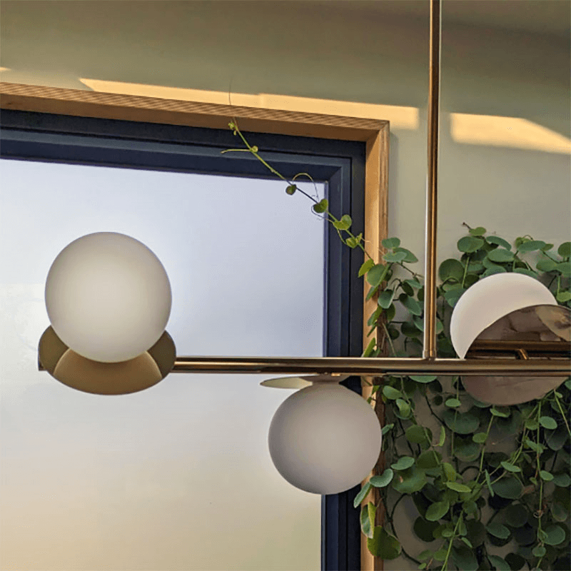 Disk Opal Pendant Light