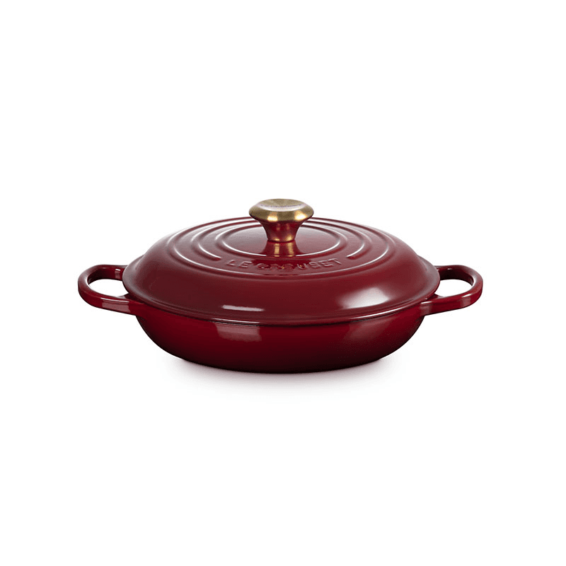 Signature Cast Iron Shallow Casserole