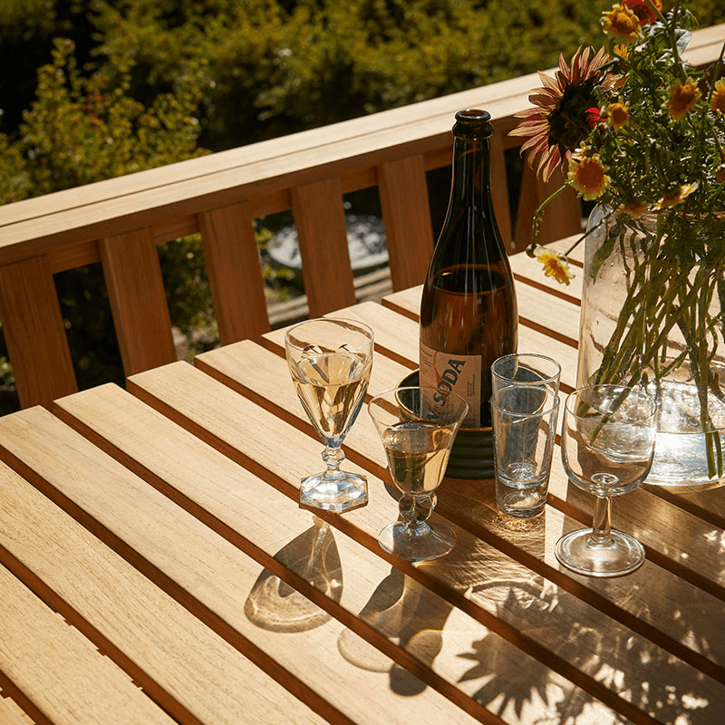 Plank Outdoor Table, Natural