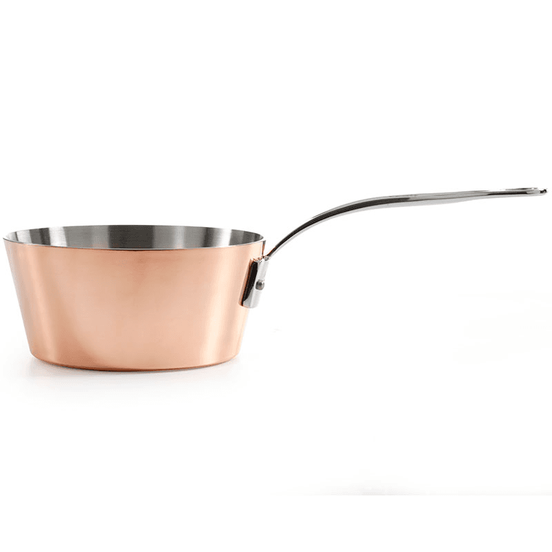Induction Splayed Saute Pan, Copper