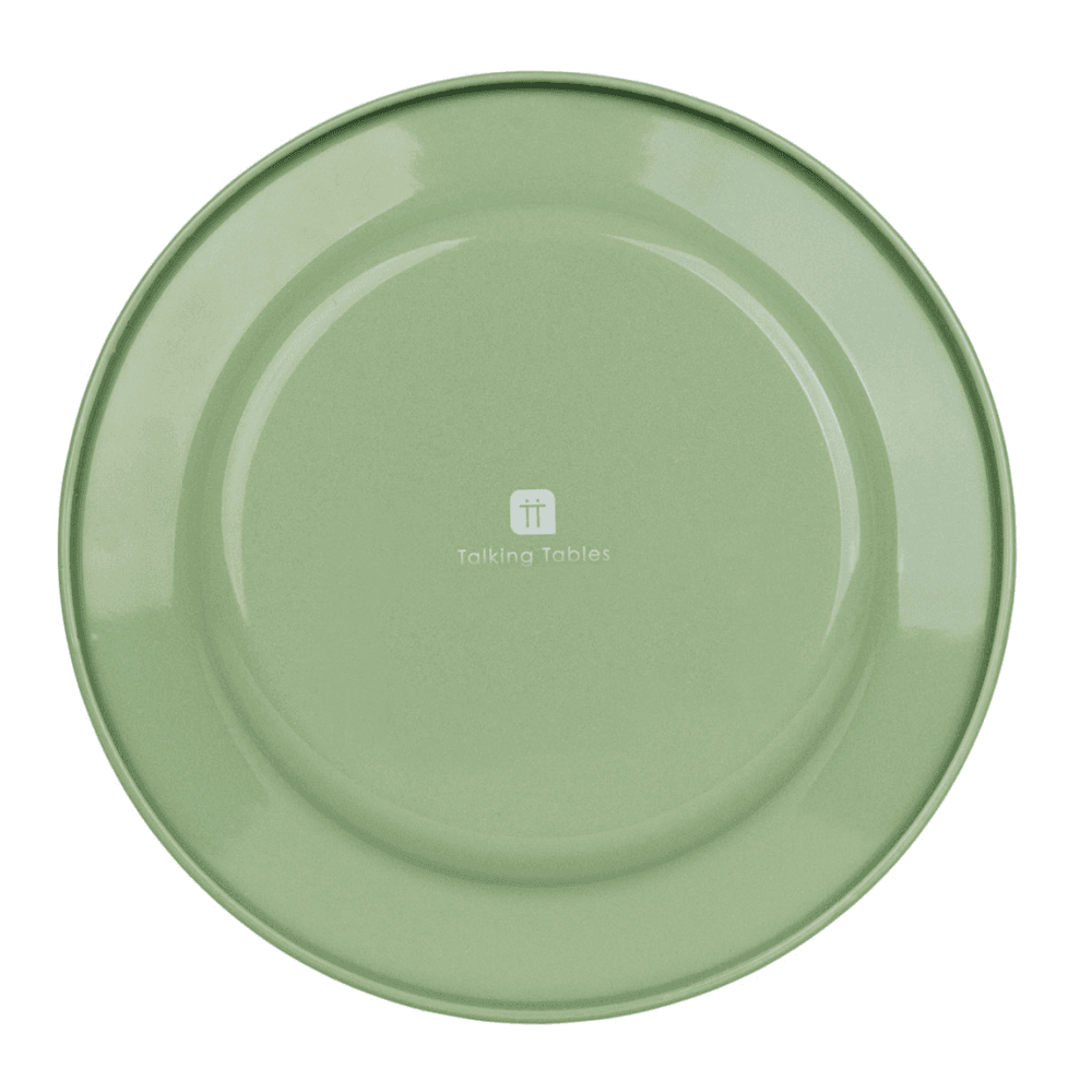 Bon jardin Enamel Plate, Parsley
