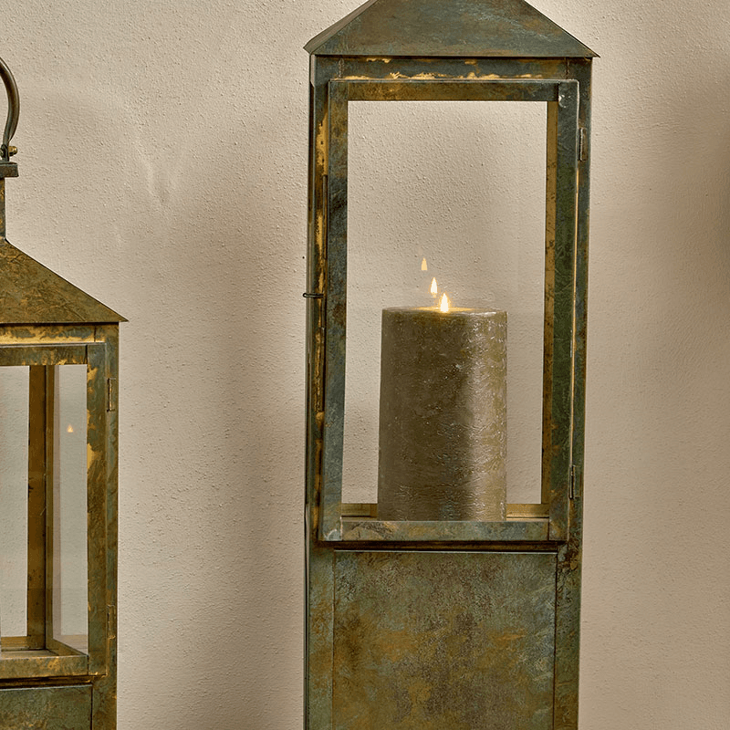 Asharu Lantern, Antique Patina