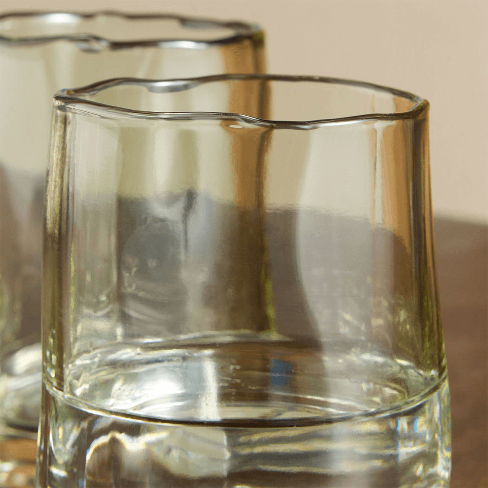 Travellers Rest Set of 4 Tumblers, Green