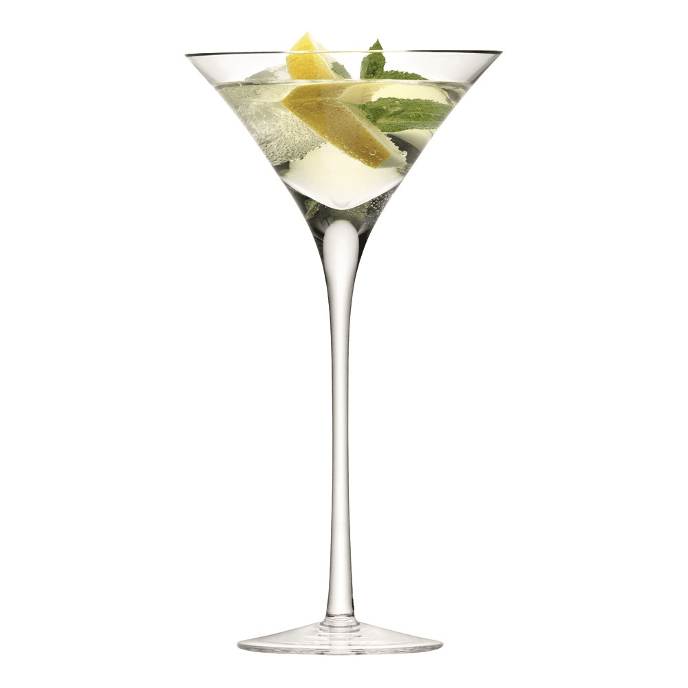 Bar Pair of cocktail glasses, clear