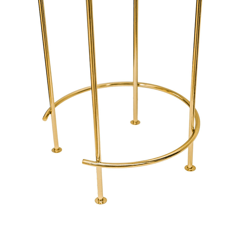 Opulence Set of 2 Nested Side Tables, Gold