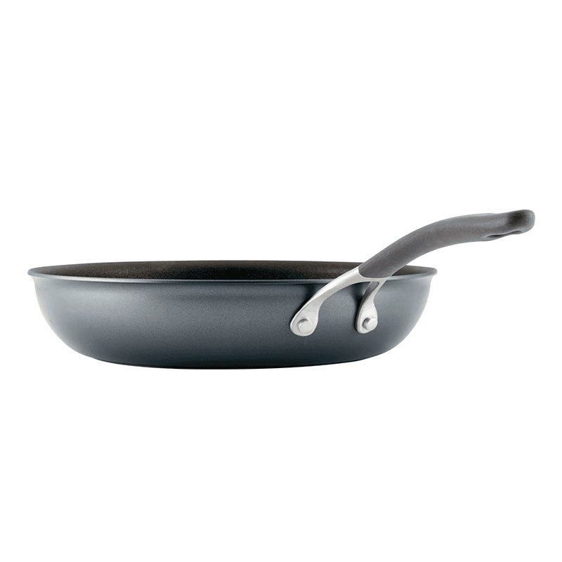 A1 ScratchDefense Extreme Non-Stick Induction Frying Pan, Grey