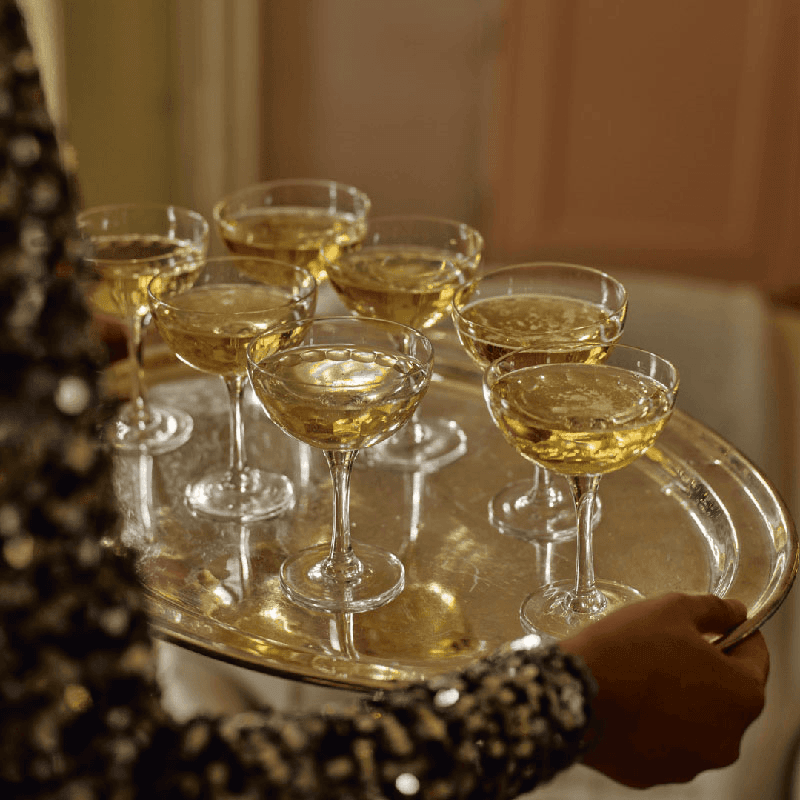 Bethnal Set of 2 Champagne Coupes
