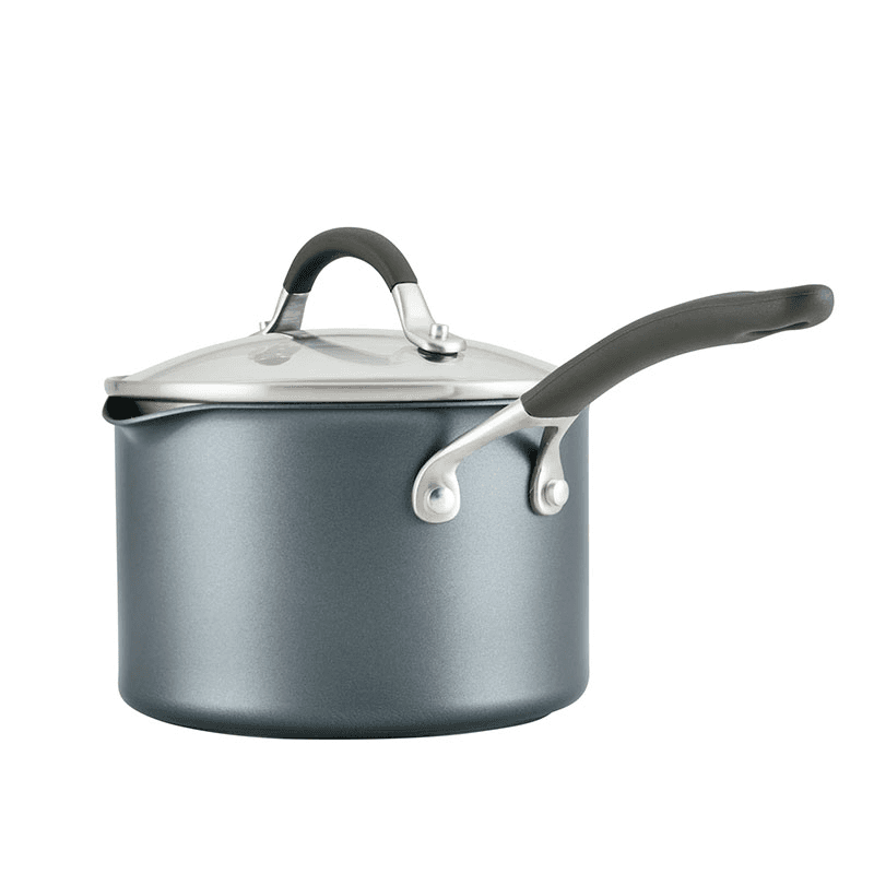 A1 ScratchDefense Non-Stick Pan Set, Grey