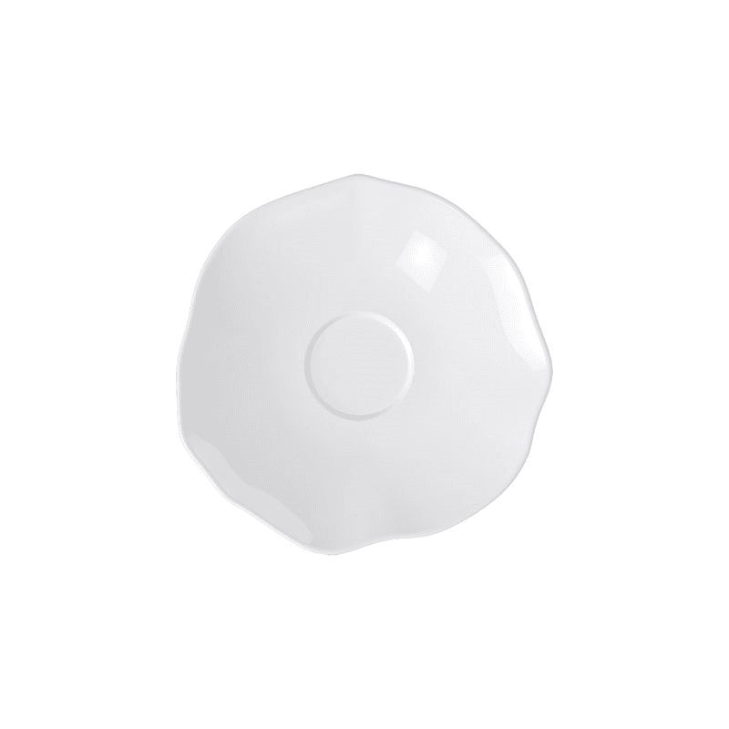 Pura Coffee Cup Saucer, White