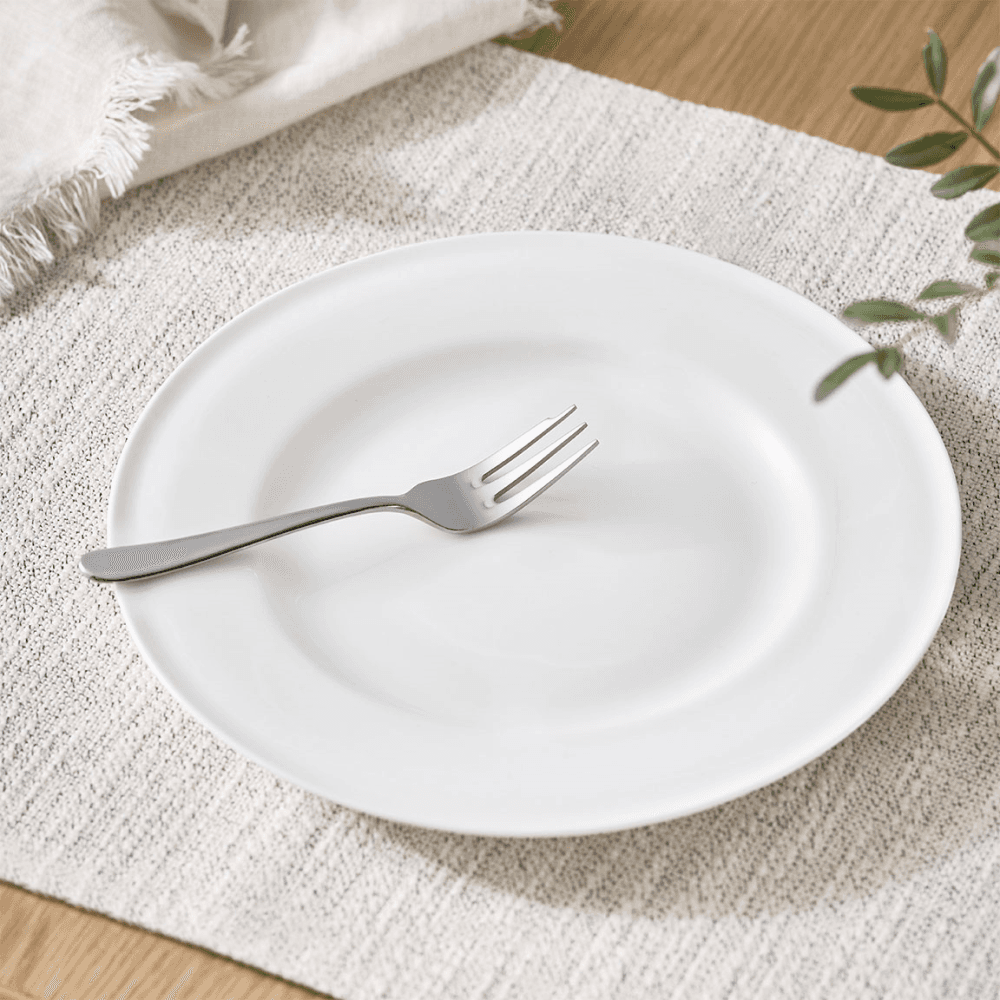 Queensberry Hunt Cupola Dessert Plate, White