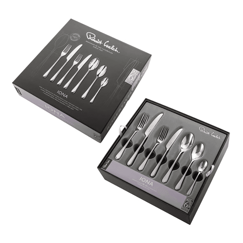 Iona 42 Piece Cutlery Set, Stainless Steel